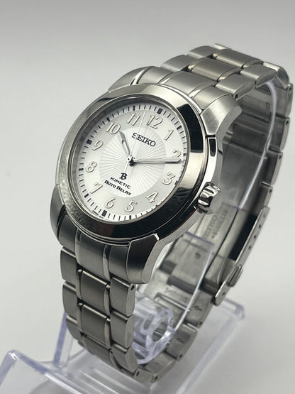 Seiko Brightz Kinetic Auto Relay 5J21-0A80 — Titane JDM 2002