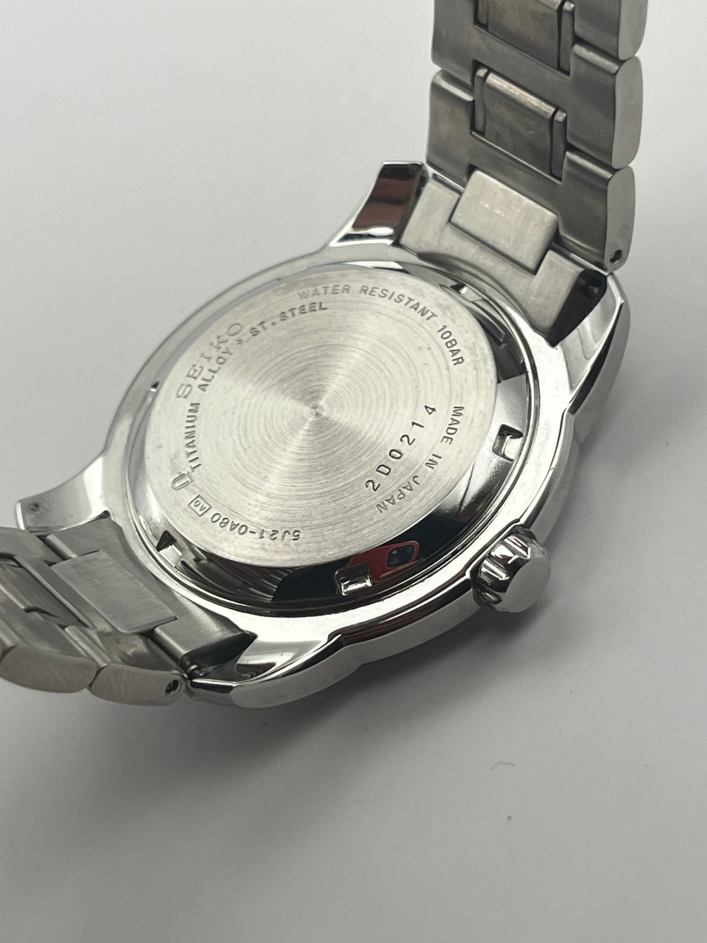 Seiko Brightz Kinetic Auto Relay 5J21-0A80 — Titane JDM 2002