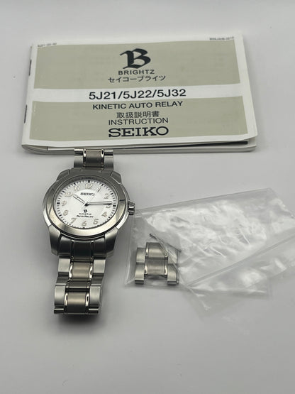 Seiko Brightz Kinetic Auto Relay 5J21-0A80 — Titane JDM 2002