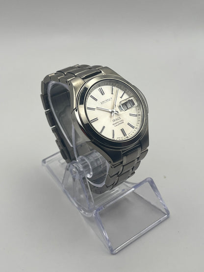 Seiko Dolce 8F33-0030 — Calendrier Perpétuel Titane 1993