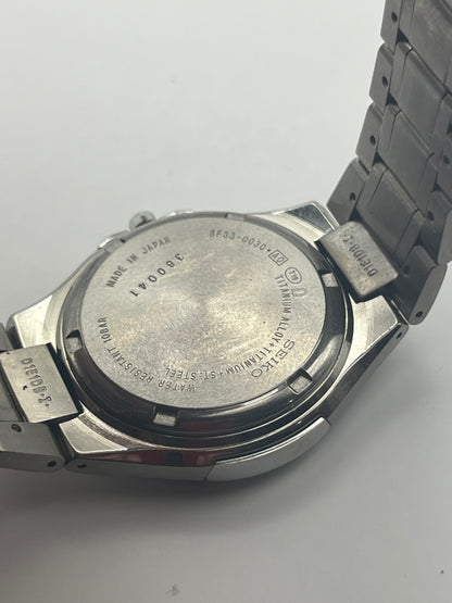 Seiko Dolce 8F33-0030 — Calendrier Perpétuel Titane 1993
