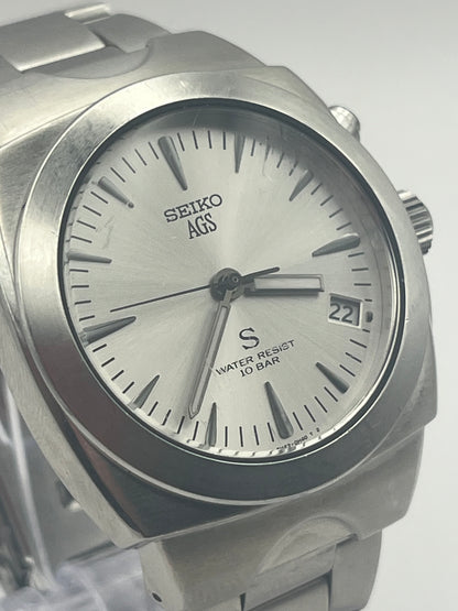 Seiko AGS Kinetic "S" 5M42-0E50 — Acier, 100m