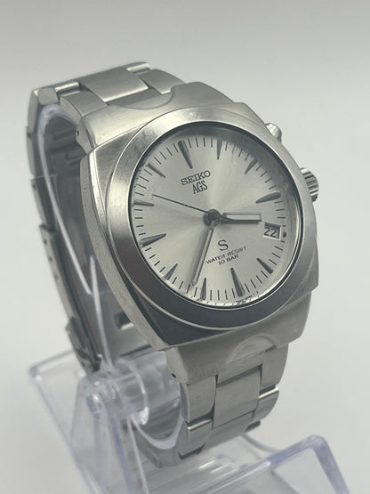 Seiko AGS Kinetic "S" 5M42-0E50 — Acier, 100m
