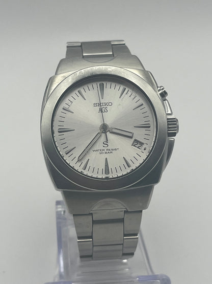 Seiko AGS Kinetic "S" 5M42-0E50 — Acier, 100m