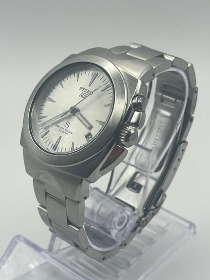 Seiko AGS Kinetic "S" 5M42-0E50 — Acier, 100m