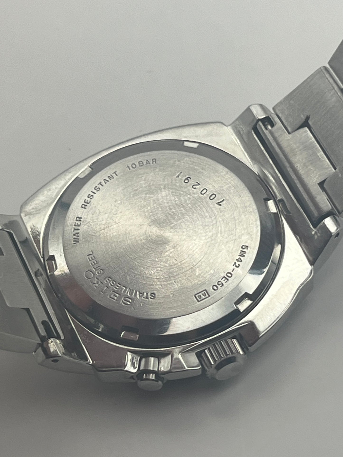Seiko AGS Kinetic "S" 5M42-0E50 — Acier, 100m