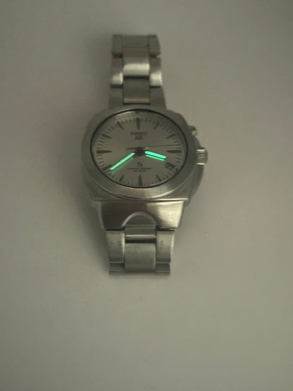 Seiko AGS Kinetic "S" 5M42-0E50 — Acier, 100m