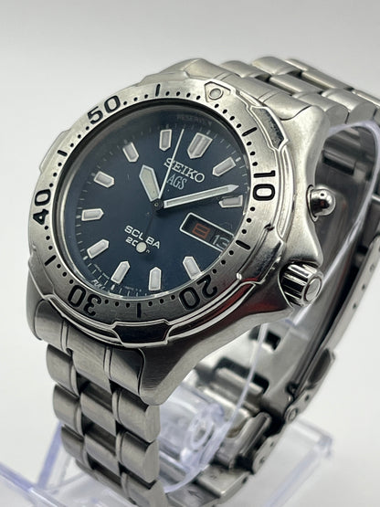 Seiko AGS Kinetic Scuba 5M43-0C30 — Air Diver's 200m
