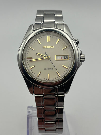 Seiko Kinetic Day Date 5M43-0E10 — JDM 1999