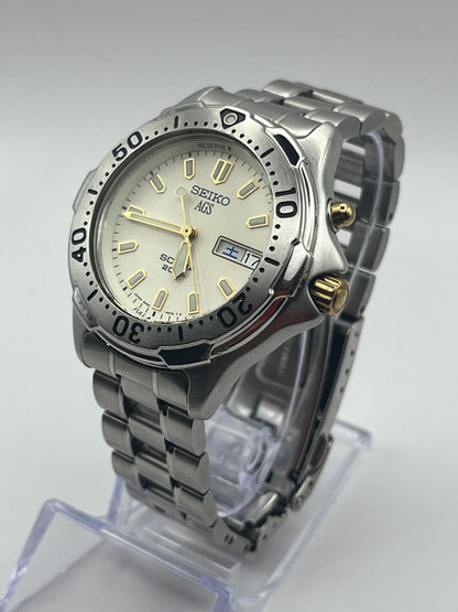 Seiko Kinetic AGS Scuba 5M43-0C30 — Diver's 200m JDM